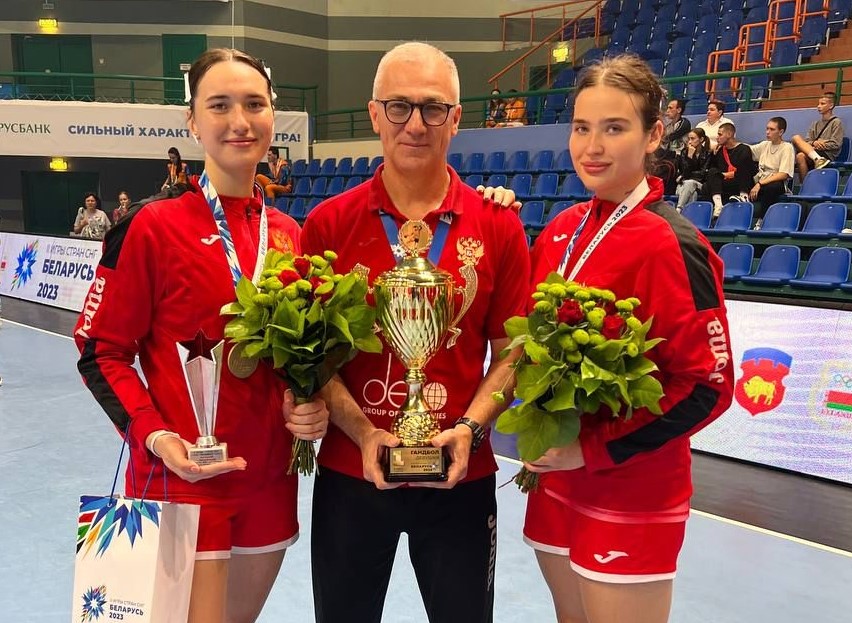 Полина Мусина, Алексей Гумянов и Александра Островская